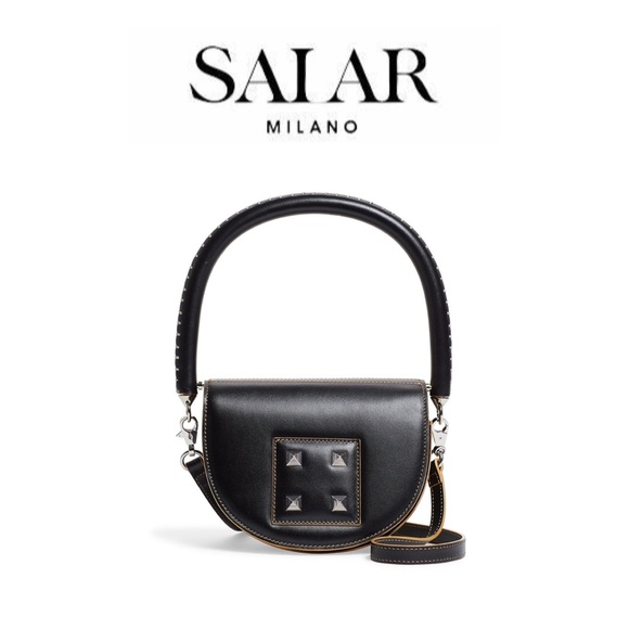 Salar Black Frida Black Satchel - Picture 1 of 9